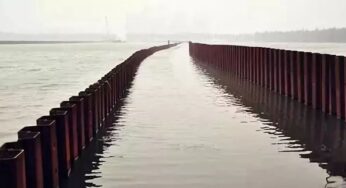 Steel Sheet Pile Cofferdam Construction Method